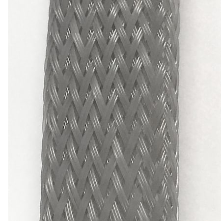Electriduct Braided Cable Sleeve, 3/4 in Inside Dia., 100 ft, Gray BSCL-FR-075-100-GY